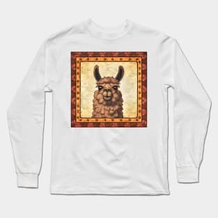 Ms. Llama Picture Day Long Sleeve T-Shirt